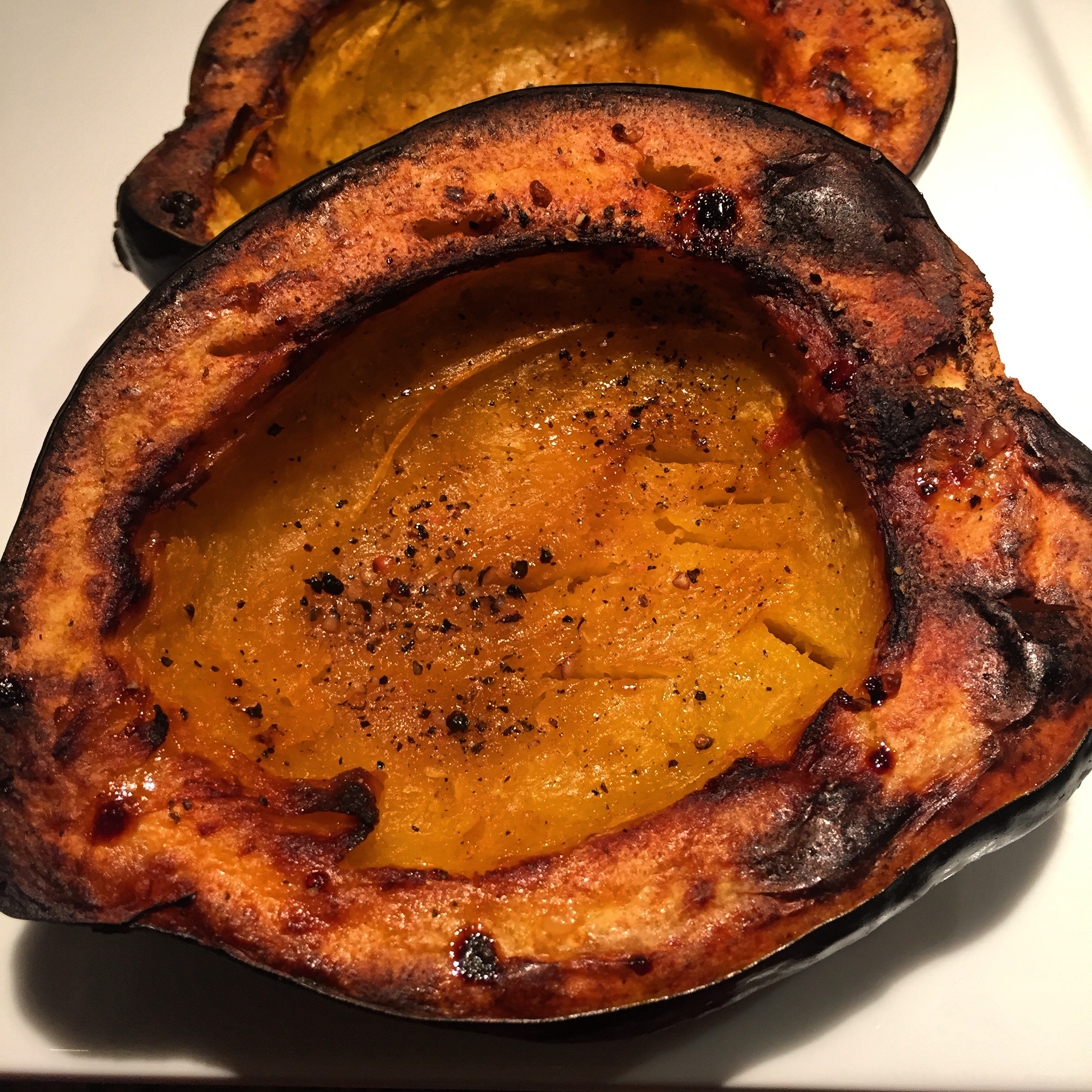 roast acorn squash bro