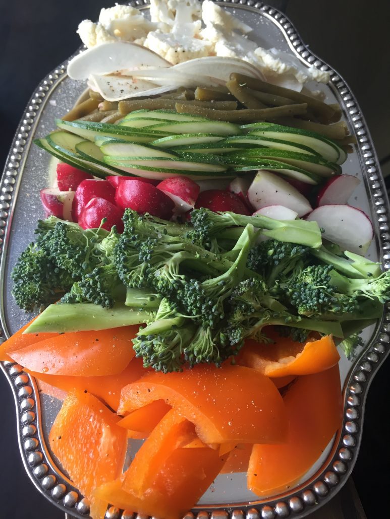 Fresh Vegetable Plate Elaine Pauly